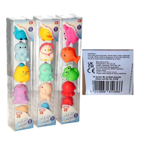 Giocattoli da bagno «My First Bath Animals» (A to Z)