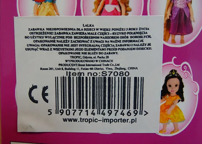 Bambola di plastica «my first Fashion Perfect» — foto 3 dell'alert A12/01197/20