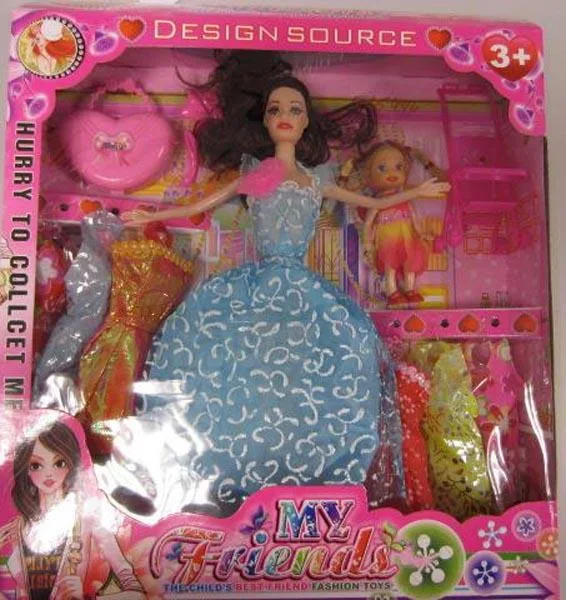 Set di bambole di plastica «My Friends» (Ysan Trade)