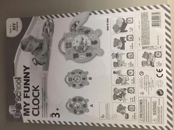 Orologio puzzle «MY FUNNY CLOCK» — foto 3 dell'alert A12/0643/18