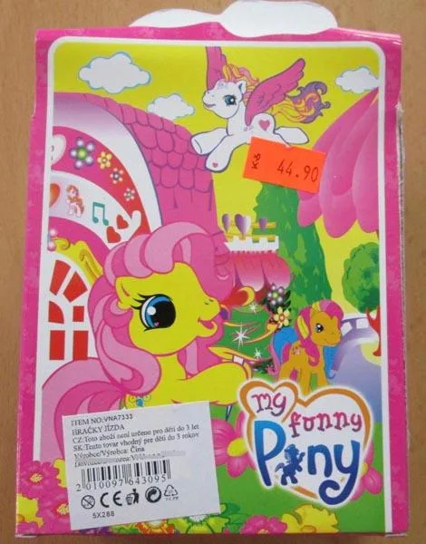 Set di giocattoli in plastica «My funny Pony» — foto 2 dell'alert A12/1013/15