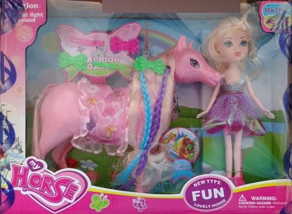 Bambola di plastica «my HORSE» (Unknown)