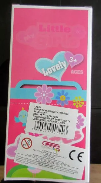 Bambola di plastica «My Little Girls» — foto 2 dell'alert A12/1481/19