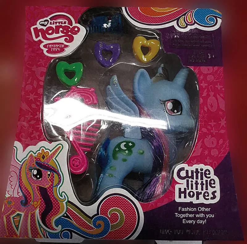 Giocattolo di plastica «My Little Horse / Cutie Little Horses» (Madipol)