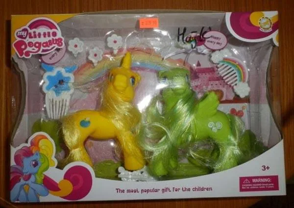 Giocattolo di plastica «My Little Pegasus» (Unknown)
