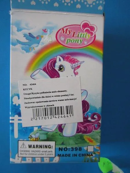 Giocattolo di plastica «My Littly Pony (COUNTERFEIT) - Heng Fa» — foto 2 dell'alert A12/0681/15