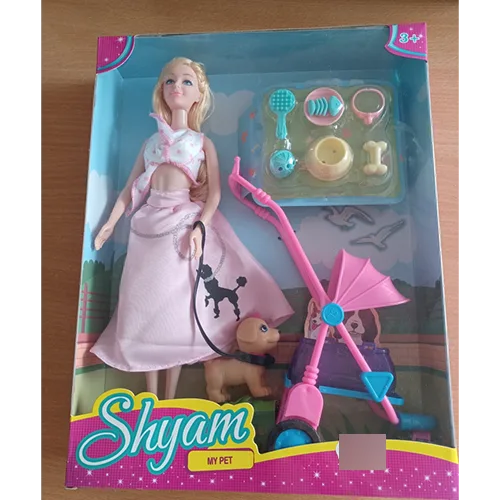 Set di bambole in plastica «My pet» (Shyam)
