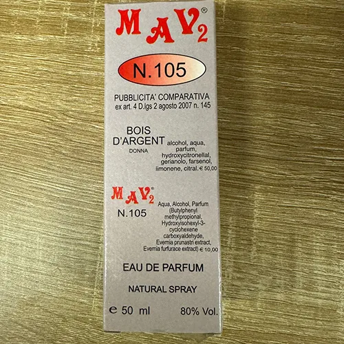 Profumo «N. 105 Bois D'Argent donna» — foto 2 dell'alert SR/02578/25