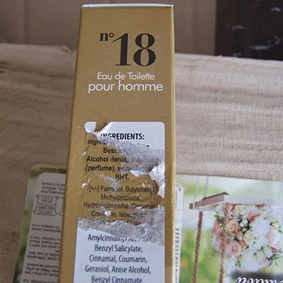 Eau de toilette «n° 18» — foto 3 dell'alert A12/03457/24