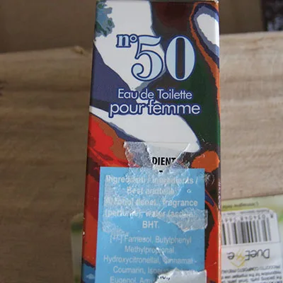 Eau de toilette «n° 50» — foto 3 dell'alert SR/03798/24
