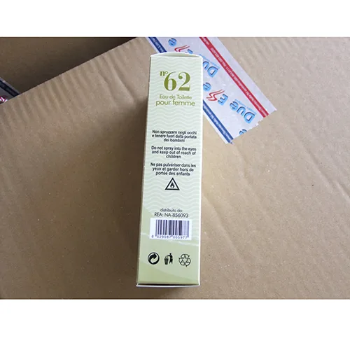 Eau de toilette «n° 62» — foto 2 dell'alert SR/00034/25