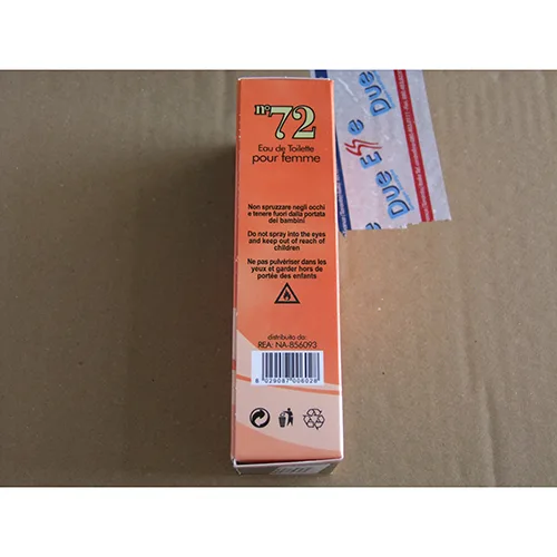 Eau de toilette «n° 72» — foto 3 dell'alert SR/00158/25