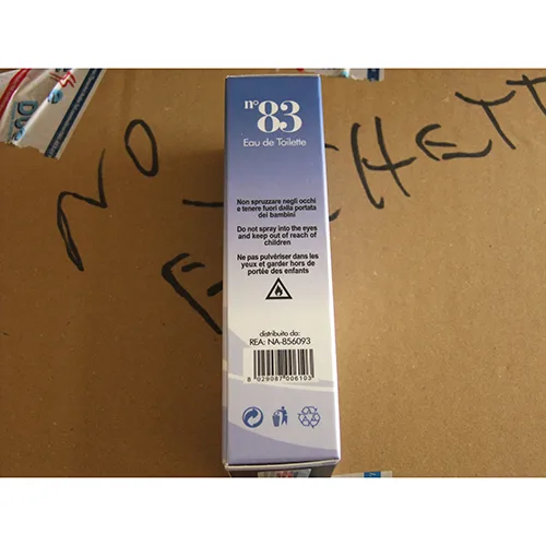 Eau de toilette «n° 83» — foto 2 dell'alert SR/00251/25