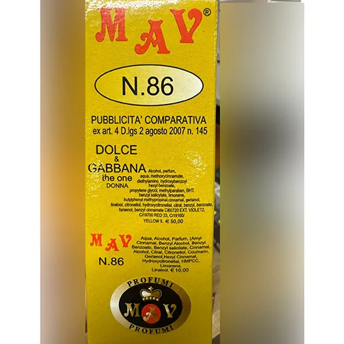 Profumo «N. 86 Dolce &amp; Gabbana The one» (Mav ®)