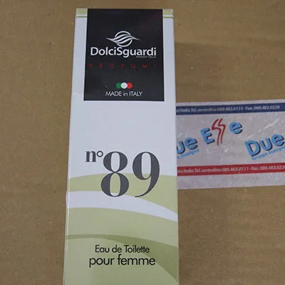 Eau de toilette «n° 89» (DolciSguardi profumi)