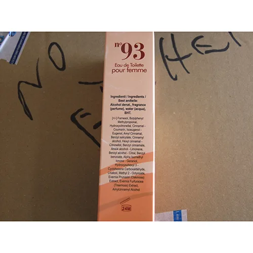 Eau de toilette «n° 93» (DolciSguardi profumi)