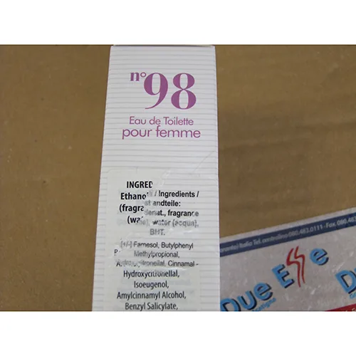 Eau de toilette «n° 98» — foto 3 dell'alert SR/00203/25