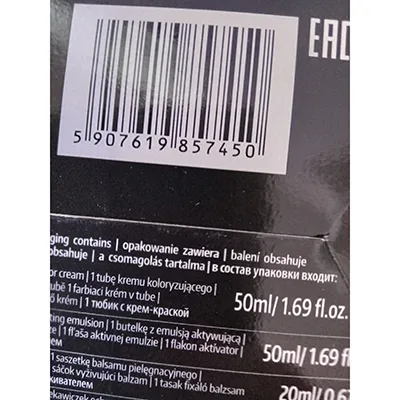 Tinture per capelli «N°10 HAZELNUT COLOUR HAIR DYE» — foto 5 dell'alert A12/01083/24