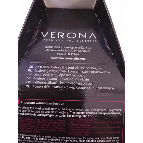 Tinture per capelli «N°10 HAZELNUT COLOUR HAIR DYE» — foto 8 dell'alert A12/01083/24