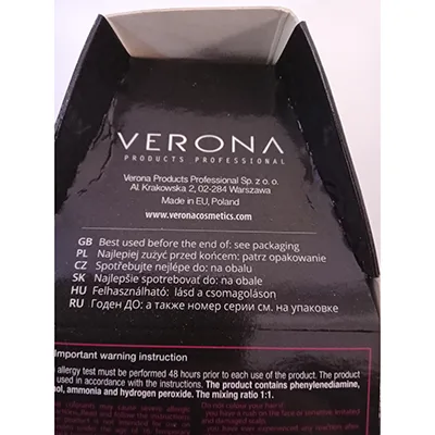 Tinture per capelli «N°15 EBONY BLACK HAIR DYE» — foto 8 dell'alert A12/01073/24