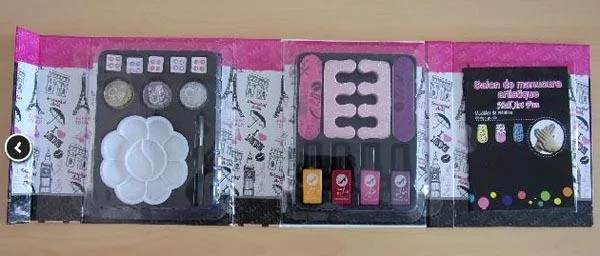 Set manicure per bambini «Nail art book» — foto 2 dell'alert A12/0784/15