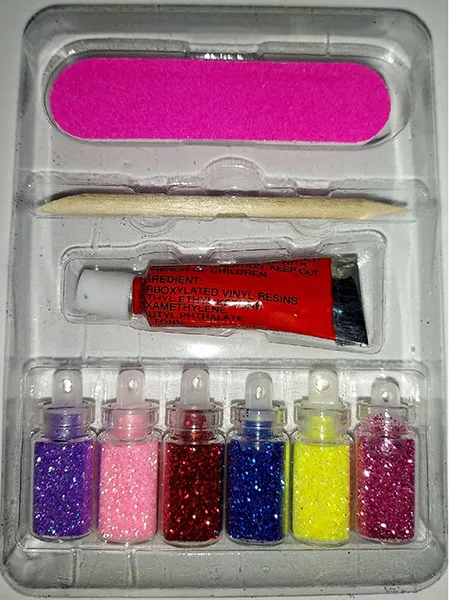 Chiodi falsi «Nail art decoration kit» — foto 4 dell'alert A12/00641/22