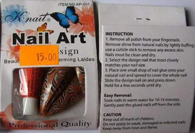 Unghie false &amp; #13; &amp; #13; «Nail Art» — foto 8 dell'alert A12/1703/12