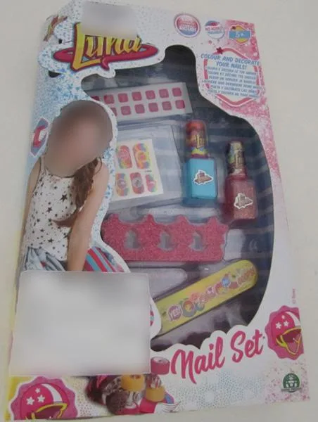 Set di unghie per bambini «Nail set» (Soy Luna)