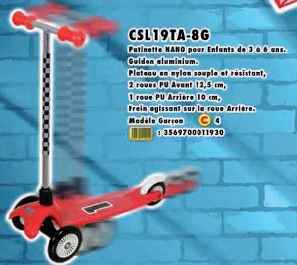 Scooter giocattolo «Nano» (STREET-TEENS BOYS)