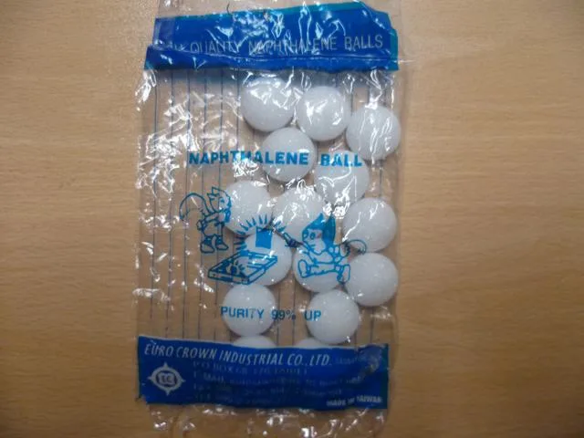 Naftalene &amp; #13; &amp; #13; «Naphthalene ball» (Euro Crown)