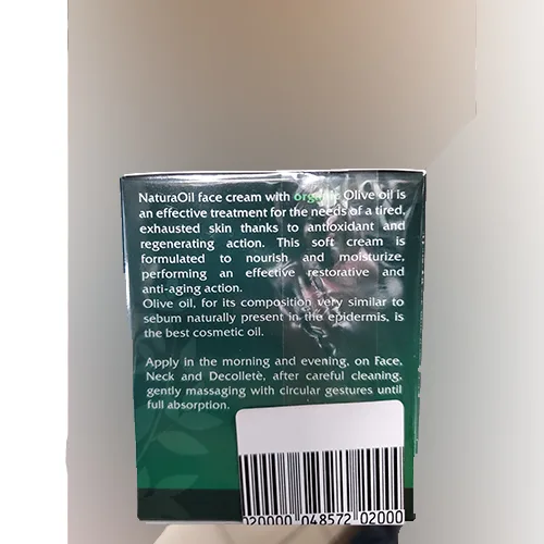 Crema viso «Natura Oil trattamento viso 24 ore» — foto 2 dell'alert A12/00525/24