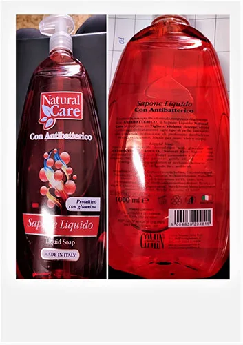 Sapone liquido «Natural Care con antibatterico» (Natural Care)