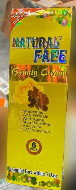 Crema schiarinte per la pelle «Natural Face Beauty Cream» — foto 1 dell'alert A12/01604/23