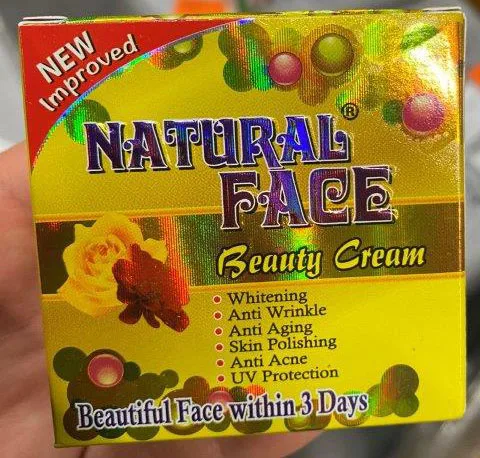 Crema schiarinte per la pelle «Natural Face Beauty Cream» — foto 5 dell'alert A12/01604/23