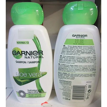Shampoo «NATURAL SHAMPOO aloe vera» (Garnier)