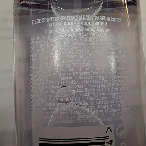 Eau de toilette «Natural vitality» — foto 3 dell'alert SR/02184/25