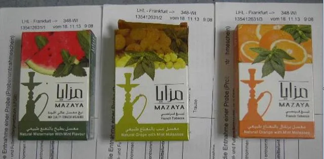 Melassa tabacco «Natural Watermelon with Mint Molasses, Natural Orange with Mint Molasses, Naturam Grape …» — foto 1 dell'alert A12/1810/13