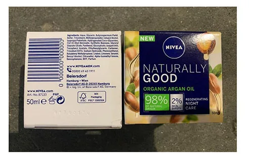 Crema da notte «Naturally Good» (Nivea)