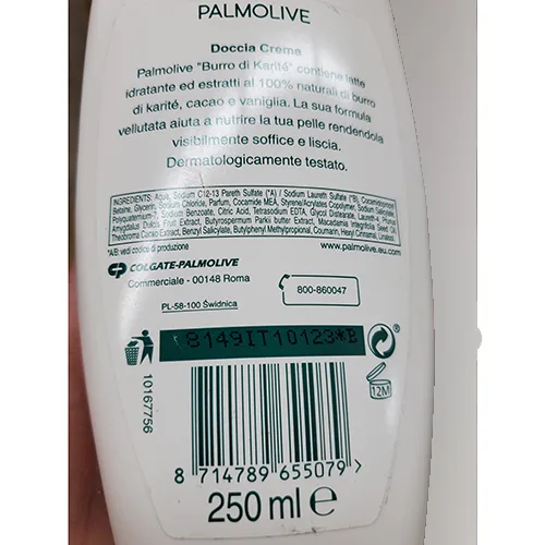 Crema doccia «Naturals burro di karité» — foto 2 dell'alert A12/02057/24