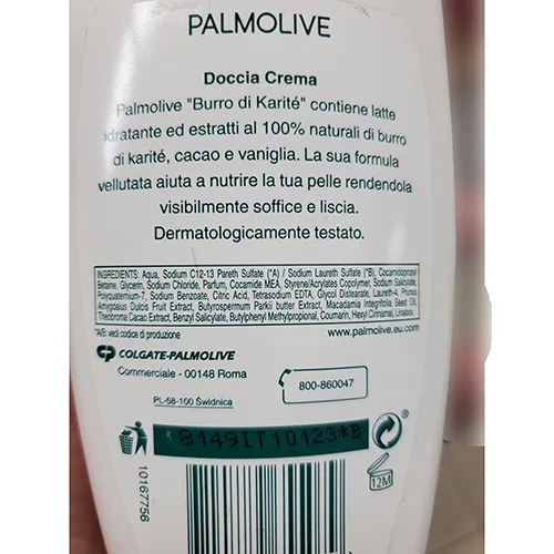 Crema doccia «Naturals burro di karité» — foto 3 dell'alert A12/02057/24