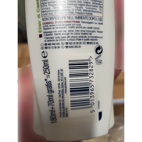Shampoo «Nature fusion lisci vitality» — foto 4 dell'alert A12/01359/24