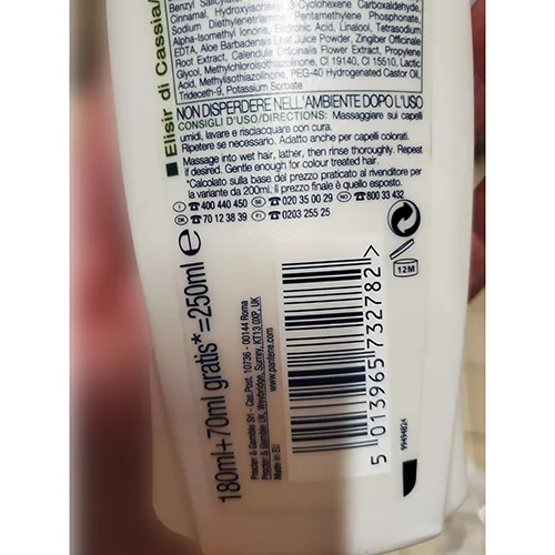 Shampoo «Nature fusion massaggio idratante» — foto 4 dell'alert A12/01349/24