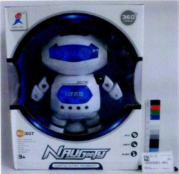 Robot giocattolo «Naugty - Dancing Robot» — foto 4 dell'alert A12/1128/16