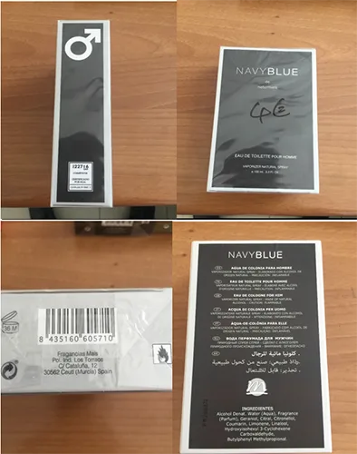 Eau de toilette «NavyBlue» — foto 1 dell'alert A12/02793/23