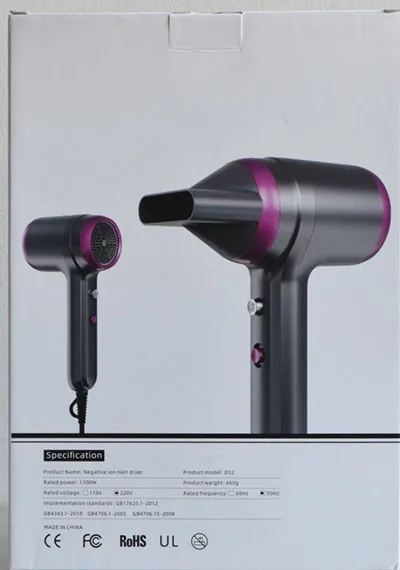 Asciugacapelli «Negative ion Hair dryer» — foto 1 dell'alert A12/01950/23