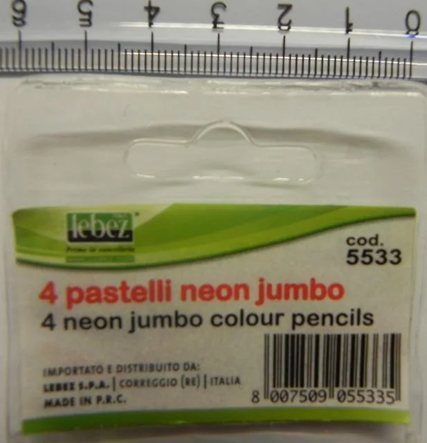 Pastelli «Neon Jumbo Colours» — foto 3 dell'alert A12/1898/13
