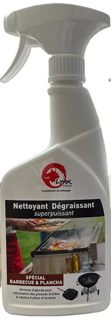 Detergente e sgrassante «Nettoyant dégraissant superpuissant spécial barbecue et plancha» (Lynx expert)