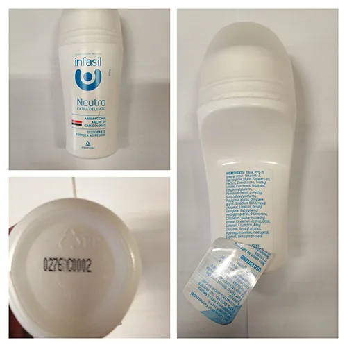 Deodorante «NEUTRO EXTRA DELICATO» — foto 2 dell'alert A12/00723/23