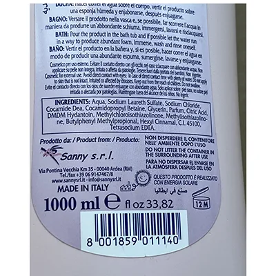 Crema da bagno «Neutro Sarf» — foto 4 dell'alert A12/02217/24