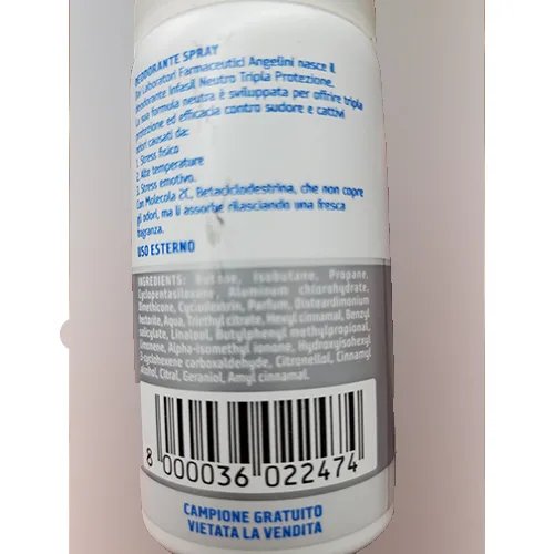 Deodorant «Neutro tripla azione» (INFASIL)